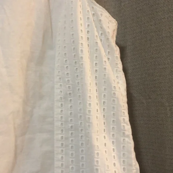 Banana Republic white sleeveless top size M - Picture 5 of 7